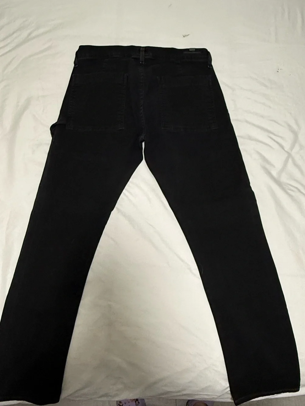 Citizens Of Humanity Black Straight-Leg Jeans